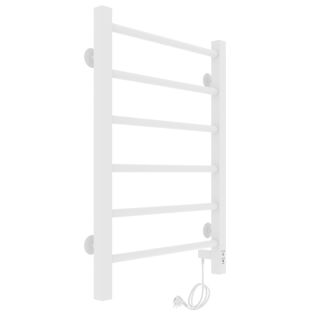 Полотенцесушитель электрический Laris Феличия 73207588 правый П6 40x60см белый матовый